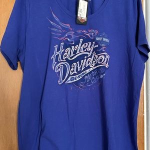 Womens Harley Davidson t shirt-Size 2XL